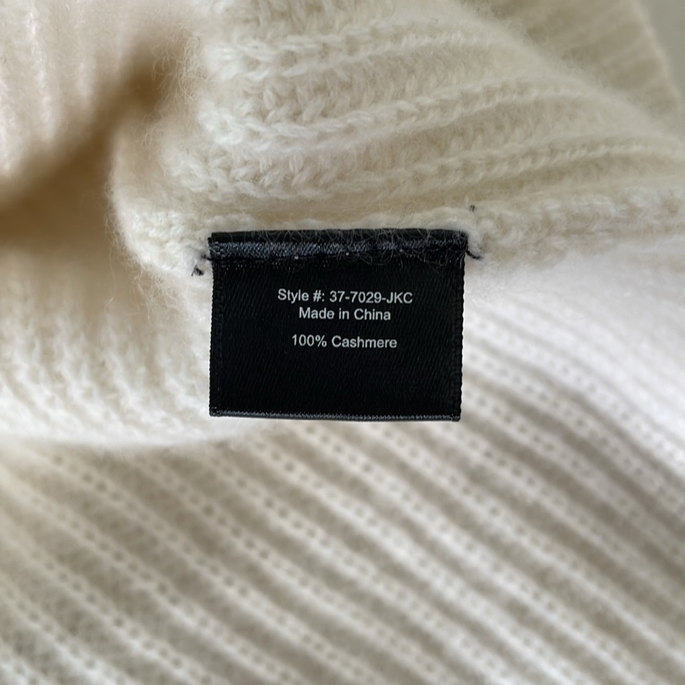 Jenni Kayne cashmere fisherman sweater - Picture 8 of 10
